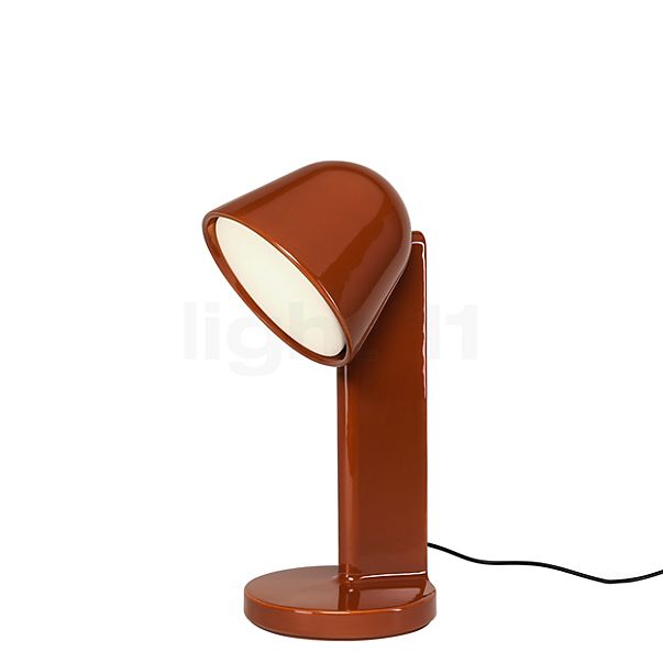 Flos Céramique Lampe de table rouge - lumière vers le bas