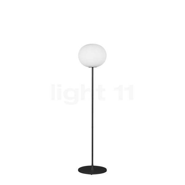 Flos Glo-Ball Lampadaire noir - ø33 cm - 175 cm