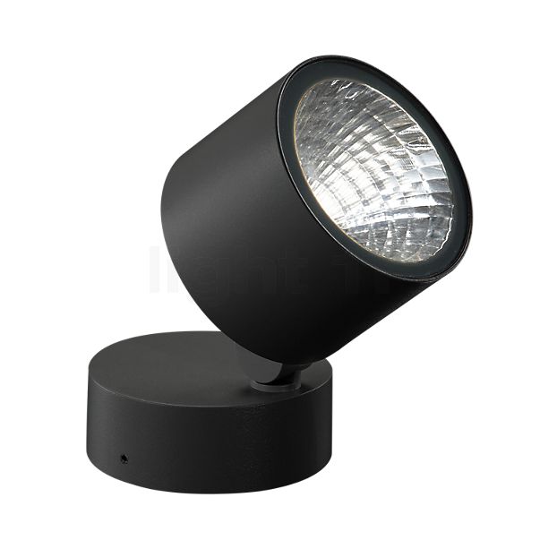 Flos Kirk, foco LED negro - 12 cm