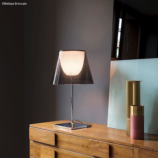 Flos Ktribe Lampe de table plastique - fumé - 31,5 cm