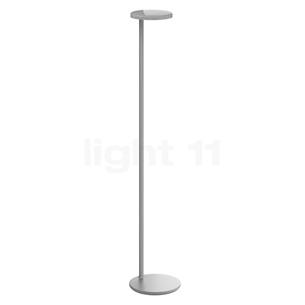 Flos Oblique, lámpara de pie LED gris brillo - 2.700 K