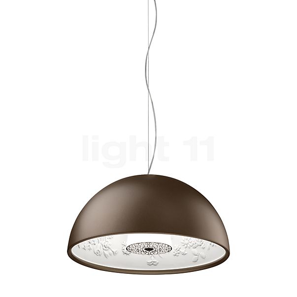 Flos Skygarden, lámpara de suspensión marrón - ø40 cm