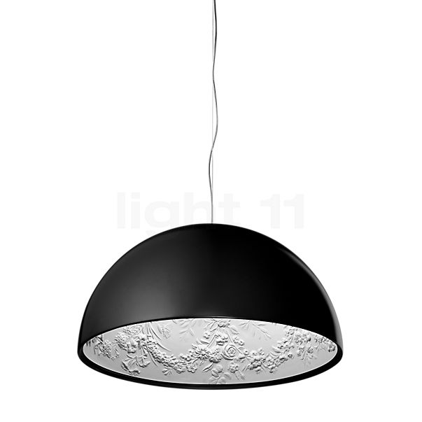 Flos Skygarden, lámpara de suspensión negro mate - ø60 cm