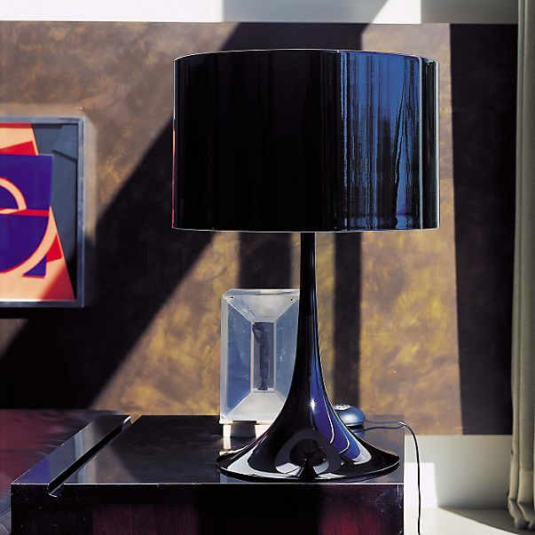 Flos Spunlight Lampe de table noir - 68 cm