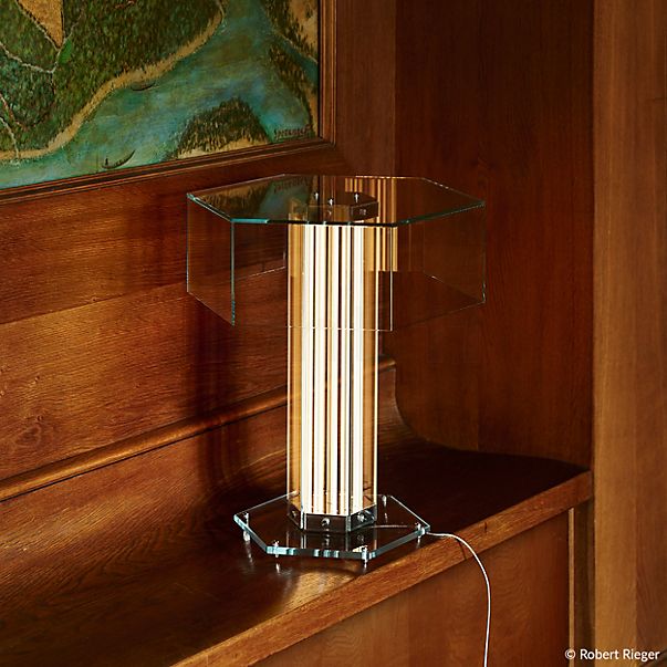 Flos Superwire Table Lamp LED transparent