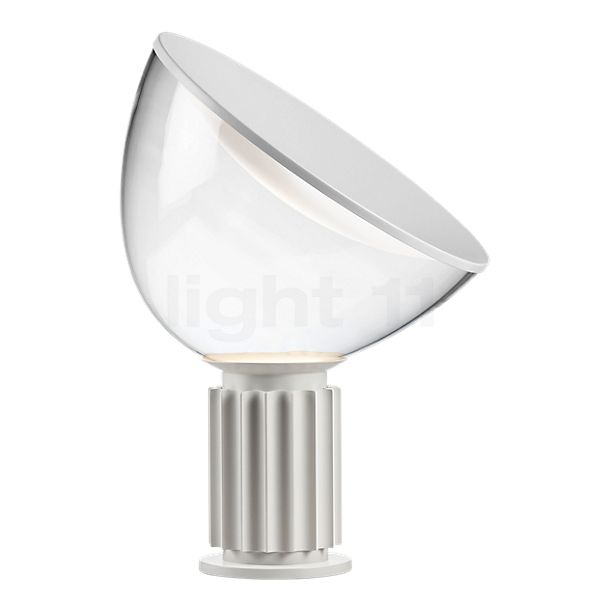 Flos Taccia Lampada da tavolo LED bianco opaco - vetro - 64,5 cm