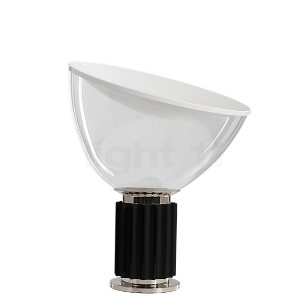Flos Taccia Tafellamp LED zwart - glas - 48,5 cm