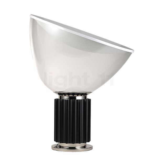 Flos Taccia Tischleuchte LED schwarz - Glas - 64,5 cm