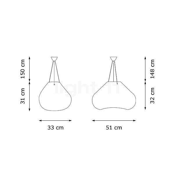 Fontana Arte Bolla medium Skizze