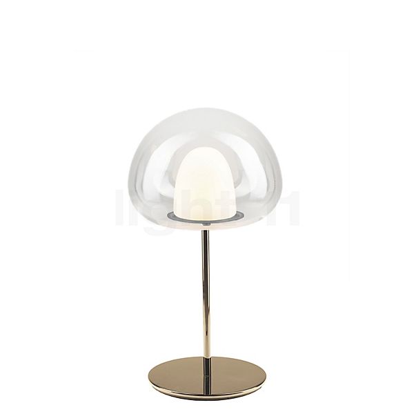 Fontana Arte Thea Table Lamp LED copper/white - ø24 cm