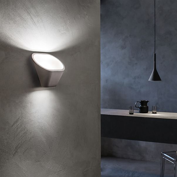 Foscarini Aplomb Lampada da parete grigio