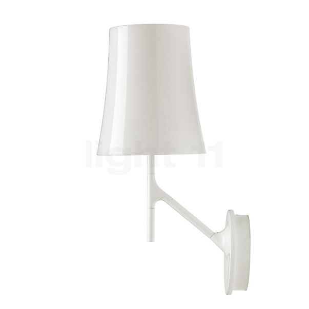 Foscarini Birdie Parete wit - met schakelaar