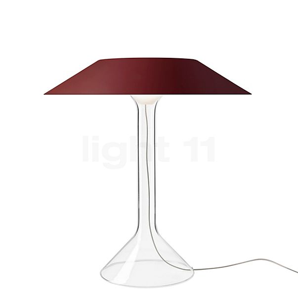 Foscarini Chapeaux Lampe de table LED rouge - métal - ø44 cm