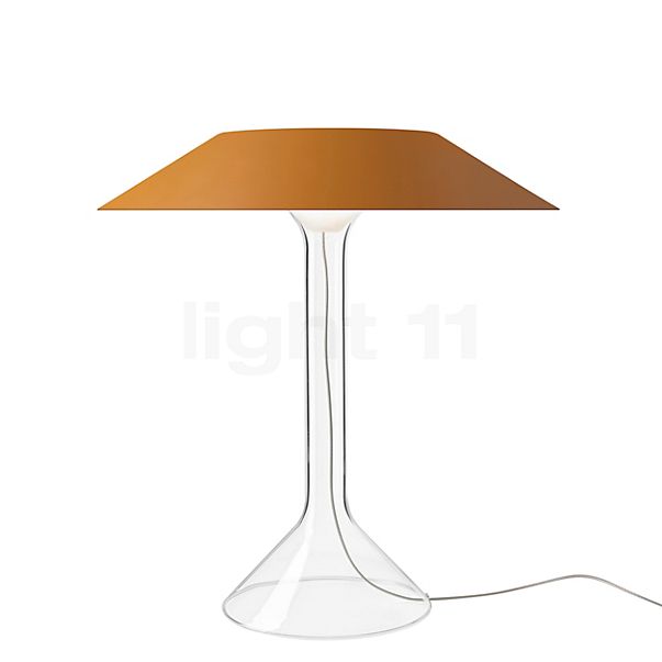 Foscarini Chapeaux, lámpara de sobremesa LED amarillo - metal - ø44 cm