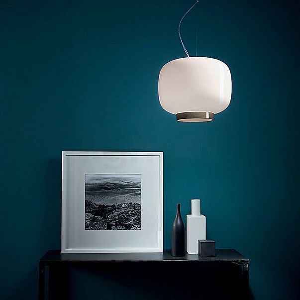 Foscarini Chouchin Reverse Hanglamp 2 - wit/zwart