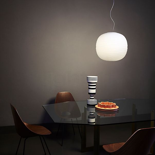 Foscarini Gem Sospensione blanc - commutable