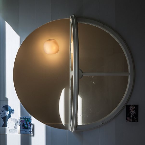 Foscarini Hoba Decken- und Wandleuchte ø19 cm - schaltbar