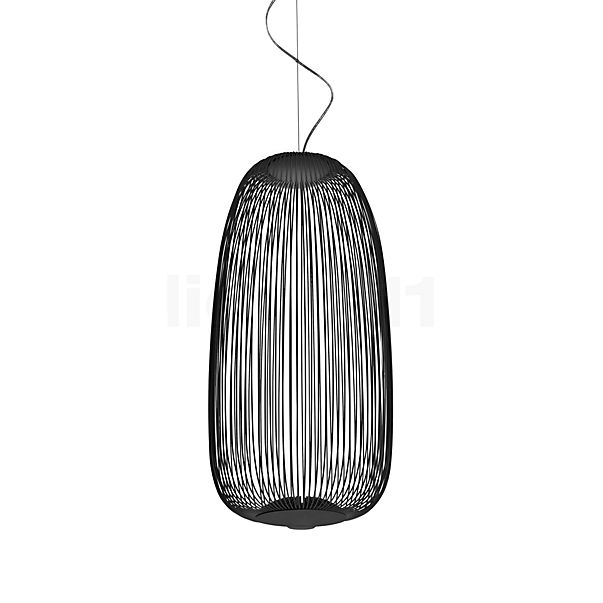 Foscarini Spokes 1 Suspension LED noir - MyLight