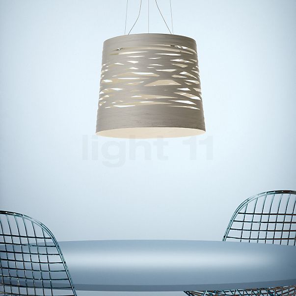 Foscarini Tress Pendelleuchte weiß