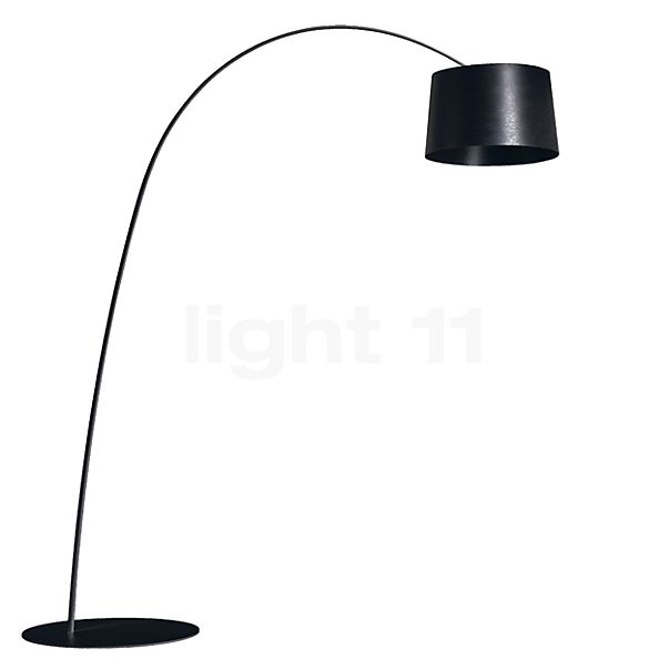 Foscarini Twiggy Bogenleuchte LED schwarz - tunable white