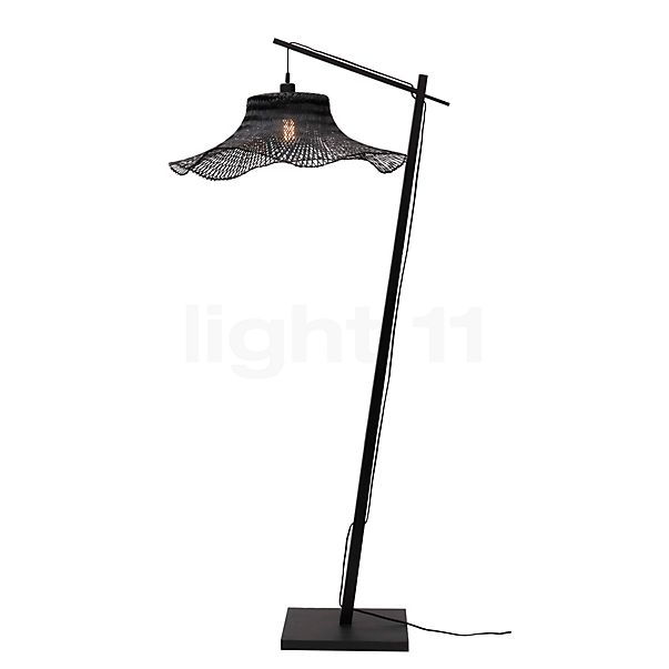 Good & Mojo Ibiza Floor Lamp black/black - 65 cm
