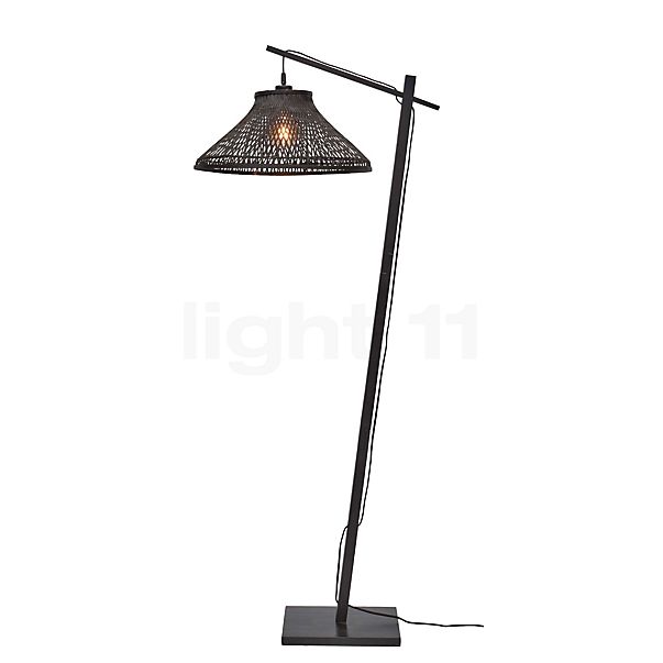 Good & Mojo Tahiti Floor Lamp black