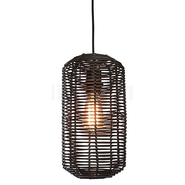Good & Mojo Tanami, lámpara de suspensión negro - 18 x 35 cm