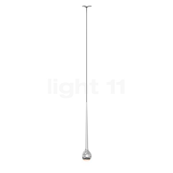 Grau Falling Sun Einbaupendelleuchte LED chrom - 600 cm