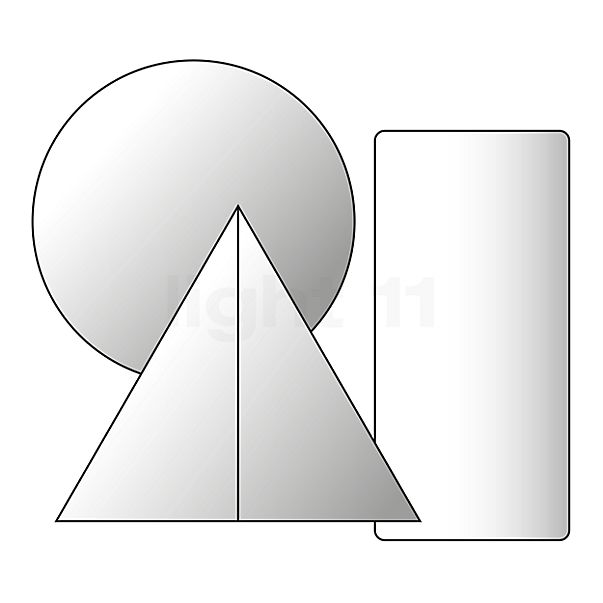 Grau LED-Forkoblinger DALI 7-flamme