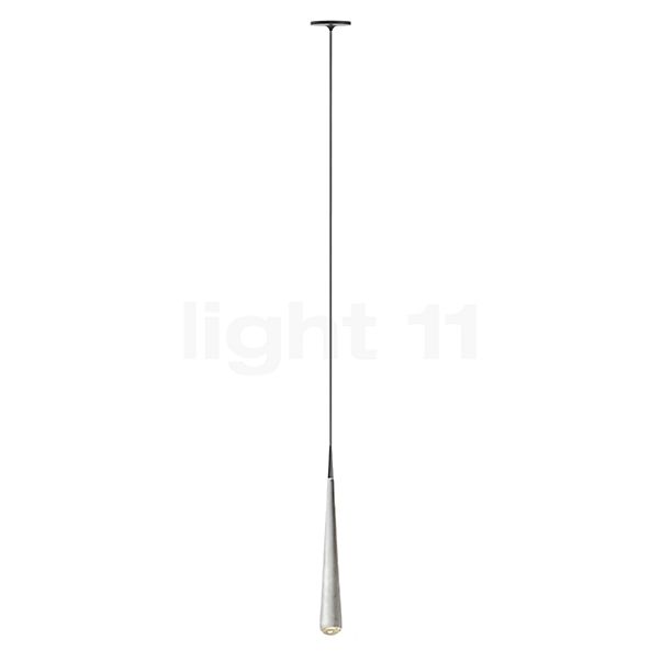 Grau Niceone Einbaupendelleuchte LED aluminium/braungrau - 600 cm