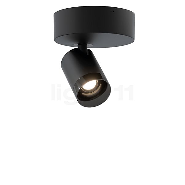 Grau Set Surface-Mounted Spotlight LED black