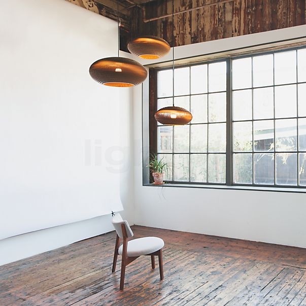 Graypants Scraplights Disc Pendant Light natural colour - ø61 cm