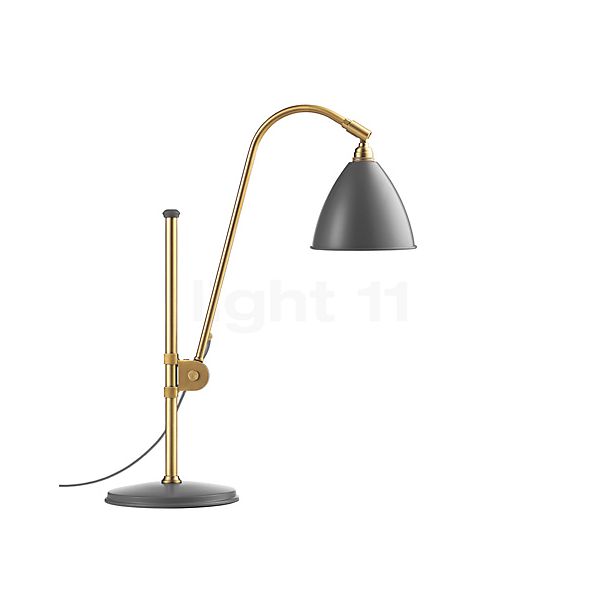 Gubi BL1 Lampe de table laiton/gris