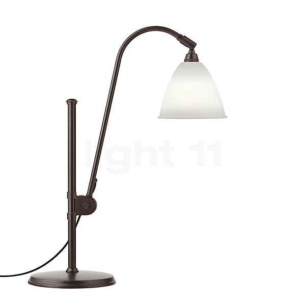 Gubi BL1 Tafellamp zwart/porselein
