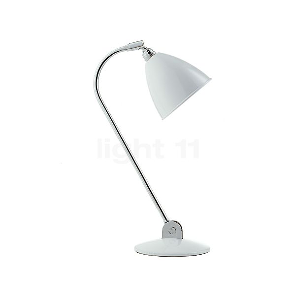 Gubi BL2 Lampe de table chrome/blanc