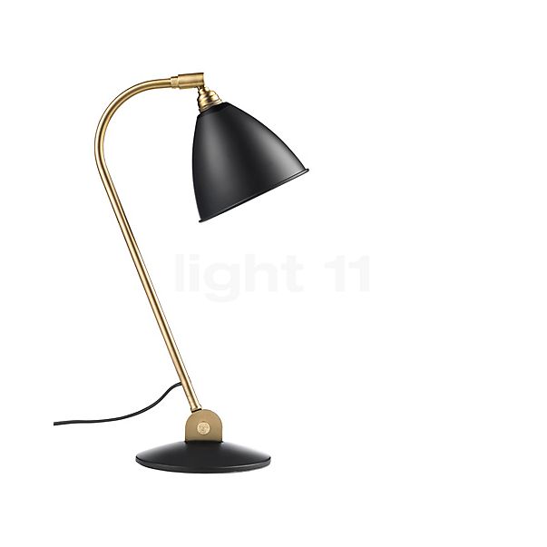 Gubi BL2 Table lamp brass/black