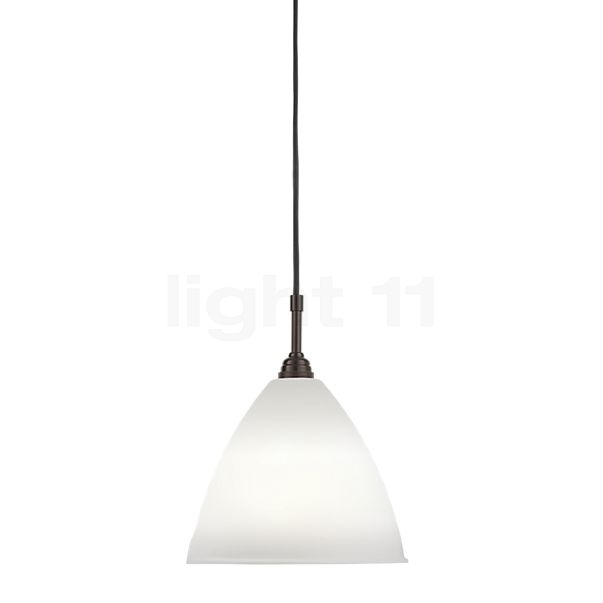 Gubi BL9 Hanglamp zwart/porselein - ø21 cm
