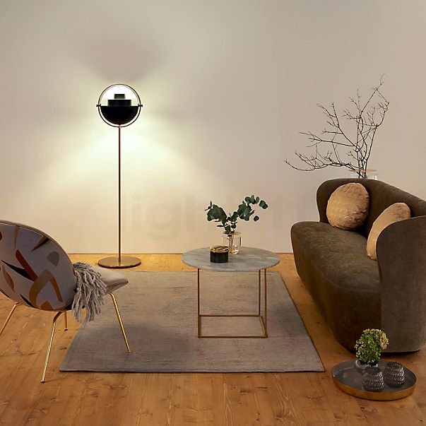  Multi-Lite Floor Lamp chrome/chrome
