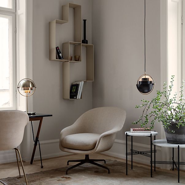 Gubi Multi-Lite Pendant Light brass/brass - ø36 cm