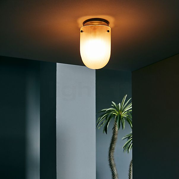 Gubi Seine Lampada da soffitto ottone/corallo