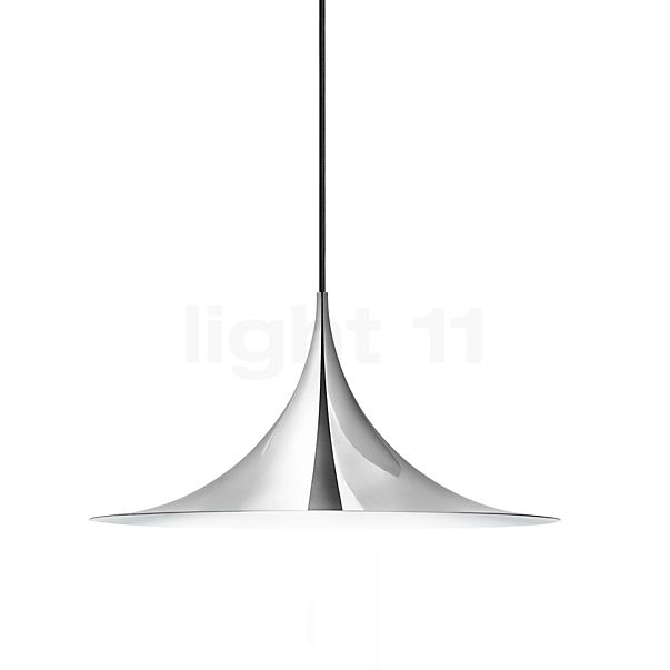 Gubi Semi Hanglamp chroom - ø47 cm