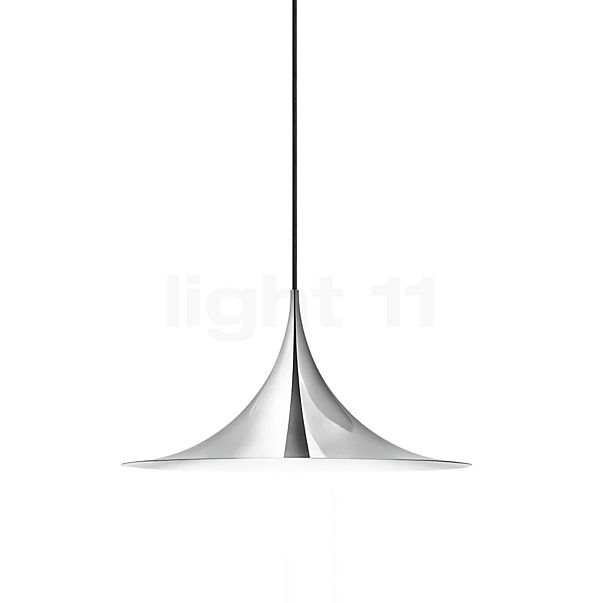 Gubi Semi Pendant Light chrome - ø30 cm