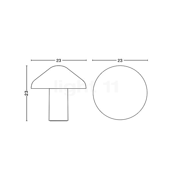 HAY Pao Battery Light black sketch