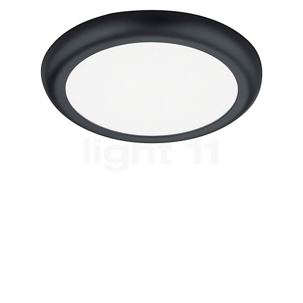 Helestra Bis, lámpara de techo LED negro
