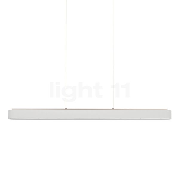 Helestra Bora Suspension LED nickel/blanc - 120 cm , fin de série