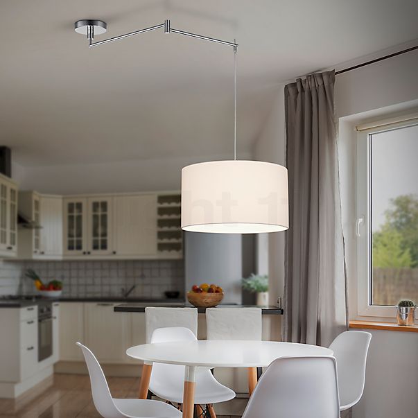 Helestra Certo Hanglamp wit - rond