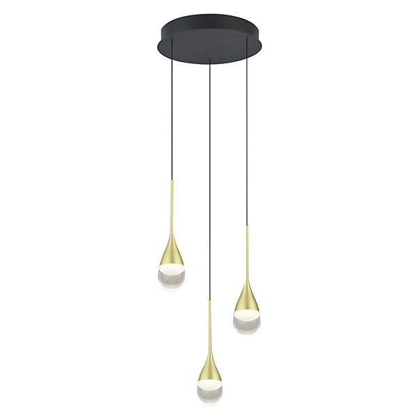 Helestra Deep, lámpara de suspensión LED Cluster