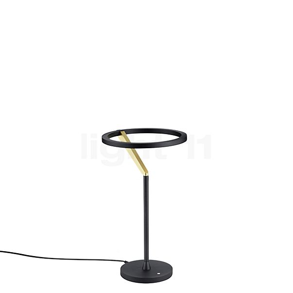 Helestra Elara Lampe de table LED noir/doré