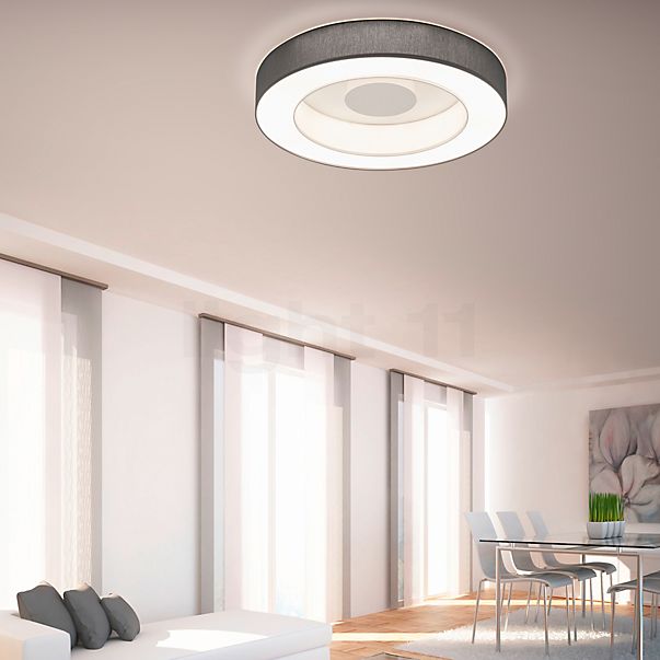 Helestra Lomo Ceiling Light LED white, ø45 cm, incl. Casambi , discontinued product