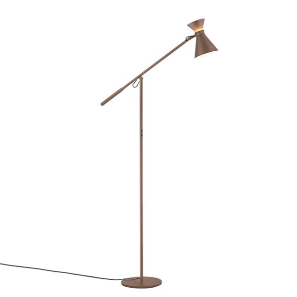 Helestra Luk, lámpara de pie LED café